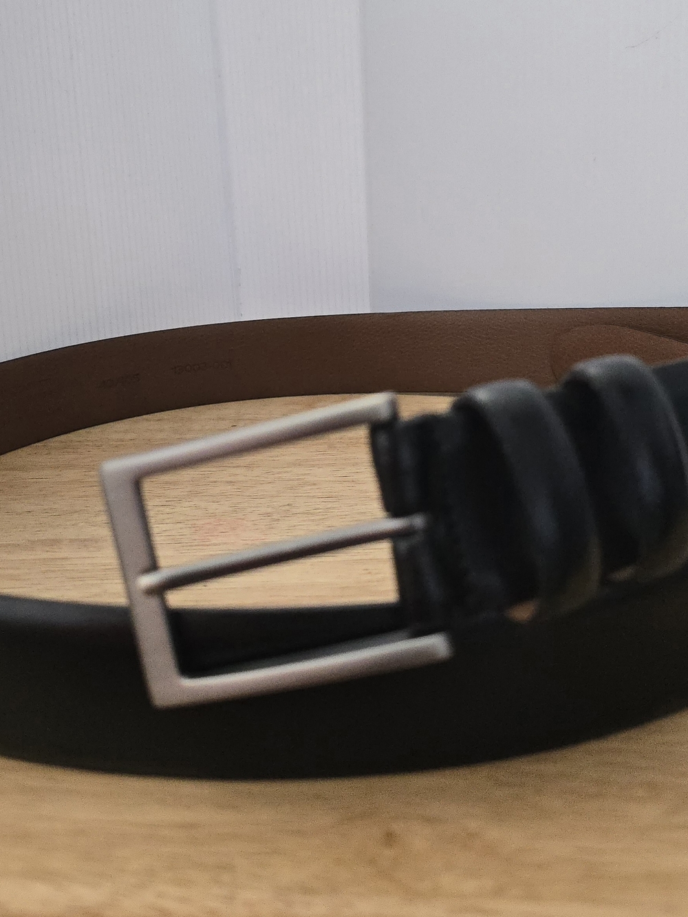 The Men's Warehouse Joseph Abboud Black Leather Men's Belt